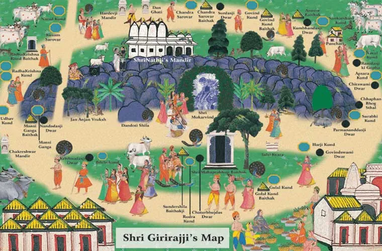 Giriraj Braj Yatra — Govardhan Parikrama, Barsana, Nandgaon & Kokilavan
